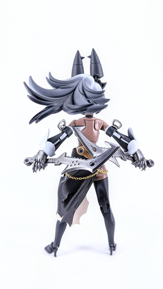 メガミデバイス 製作レビュー】#メガミデバイス 朱羅 忍者 枢 を1/12バイク