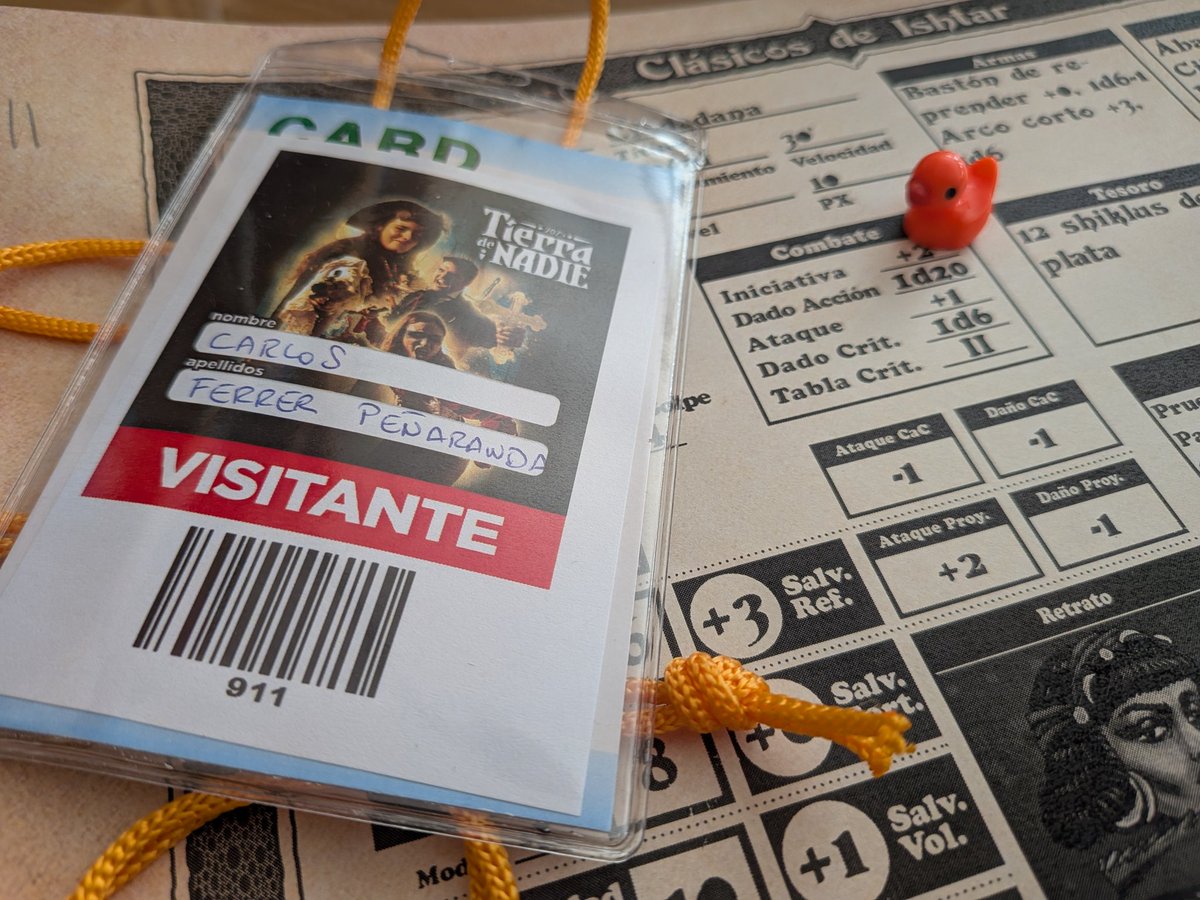 Las TDN han sido una experiencia increíble, una desvirtualización masiva que necesitaba como agua de mayo. Cuánta gente maravillosa hay en el rol!