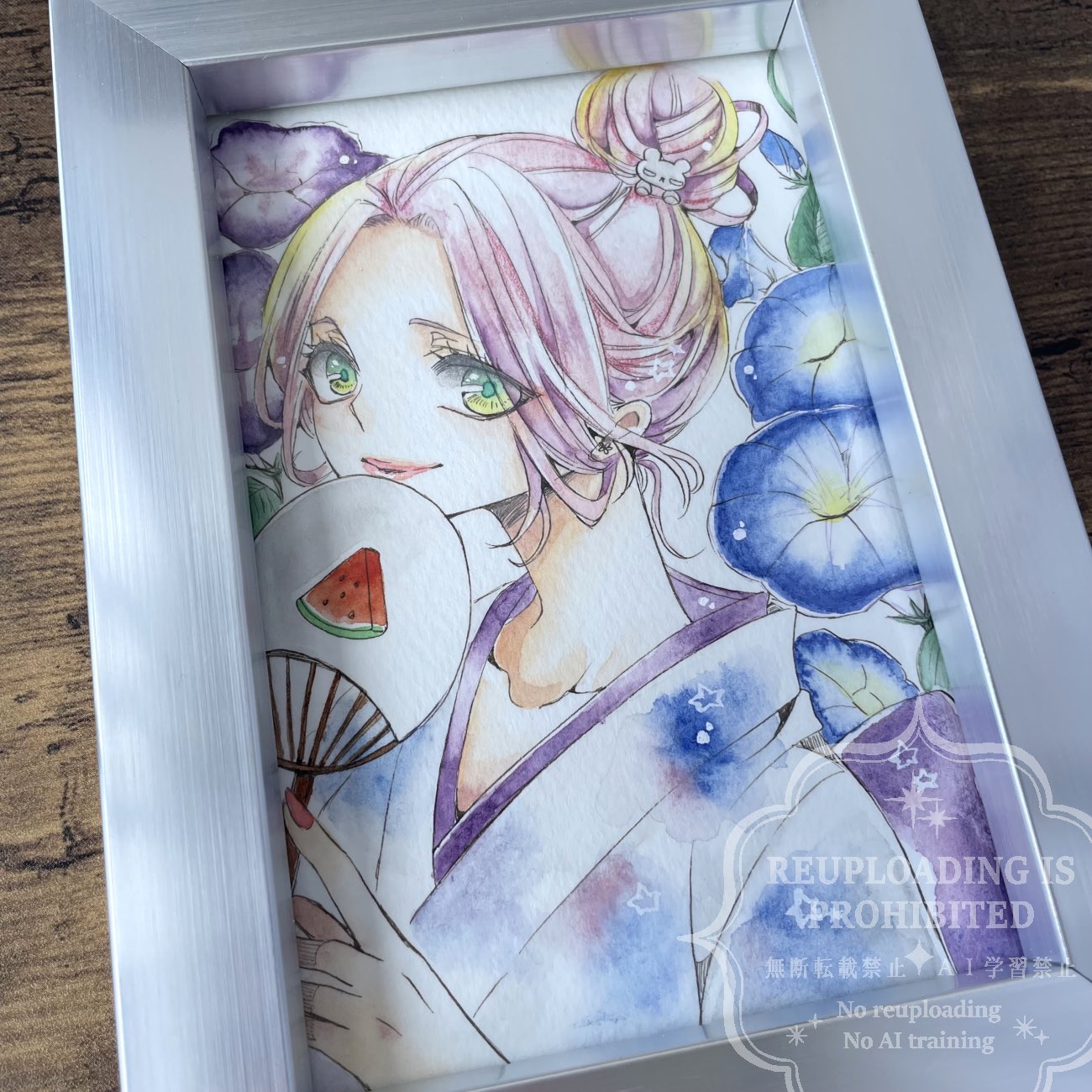 原画 【 揺らぐ 】 アート UNF🐱✨9/7COMITIA153（け27a） on X: 