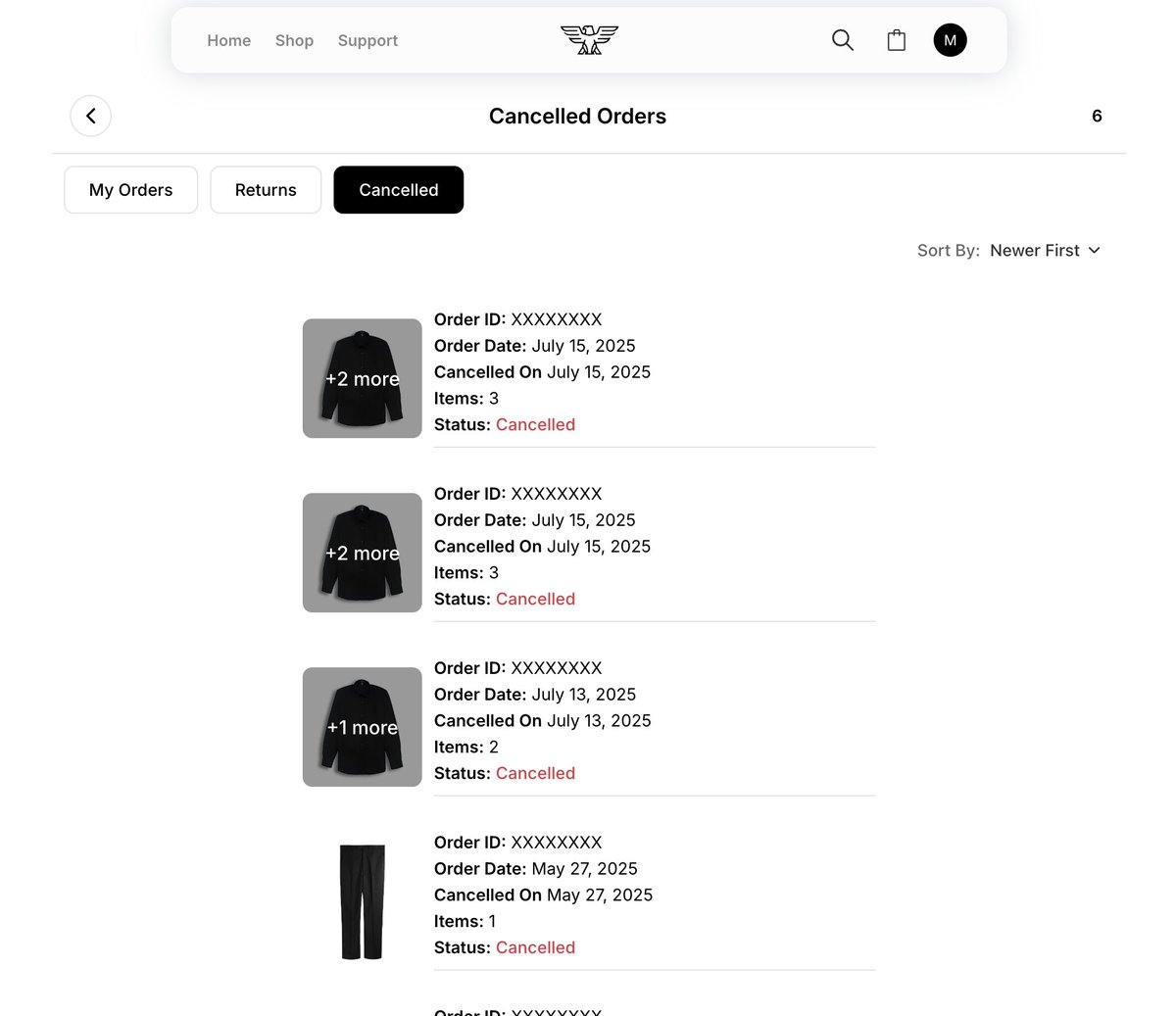 EliteTailorsIn's tweet photo. Building my clothing brand – Day 6

Completed the design of orders page UI today, with a clean order details layout. Keeping it simple, functional, and beautiful.

What are your thoughts?

#UIDesign #Ecommerce #WebDesign #BuildingInPublic #ClothingBrand #DesignJourney #Minimal https://t.co/DVIwBQ2M1c
