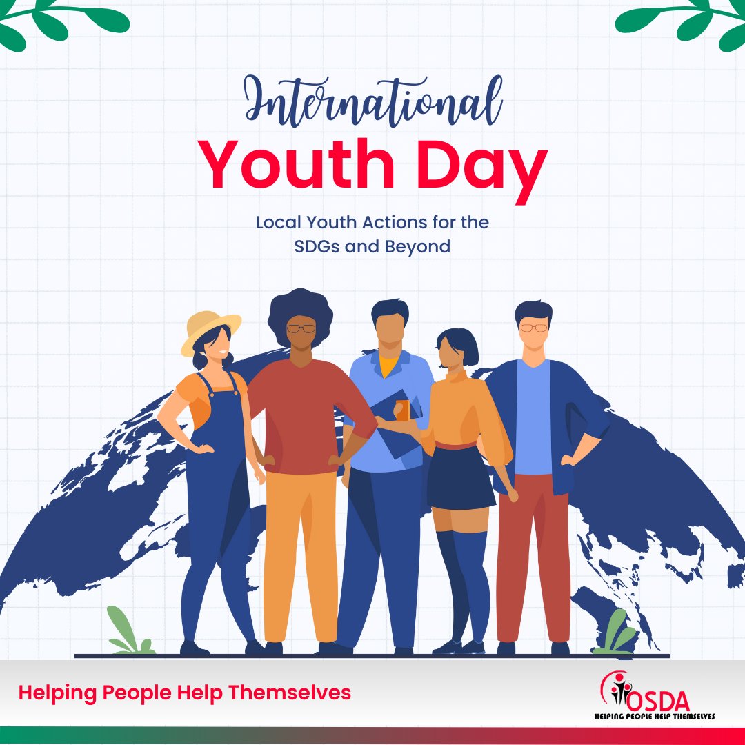 🌍 𝗪𝗼𝗿𝗹𝗱 𝗬𝗼𝘂𝘁𝗵 𝗗𝗮𝘆 𝟮𝟬𝟮𝟱
𝘛𝘩𝘦𝘮𝘦: “𝘓𝘰𝘤𝘢𝘭 𝘠𝘰𝘶𝘵𝘩 𝘈𝘤𝘵𝘪𝘰𝘯𝘴 𝘧𝘰𝘳 𝘵𝘩𝘦 𝘚𝘋𝘎𝘴 𝘢𝘯𝘥 𝘉𝘦𝘺𝘰𝘯𝘥”

Today, we celebrate the heartbeat of our communities — our youth. 

In the areas we serve and beyond, young people are not just leaders of