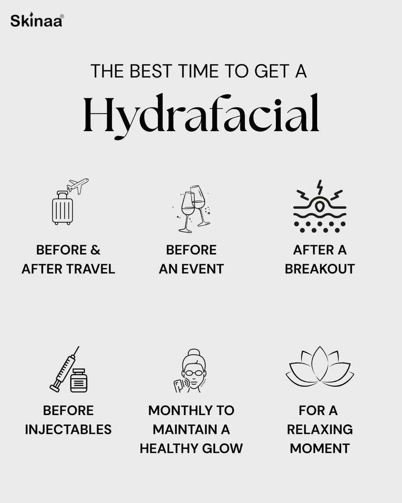 skinaa_clinic's tweet image. Deep cleanse, gentle exfoliation, intense hydration - all in one luxurious HydraFacial. ✨
✅ Removes dead skin &amp;amp; unclogs pores
✅ Boosts hydration &amp;amp; glow instantly
✅ Suitable for all skin types

📅 Book your HydraFacial today at Skinaa Clinic
#hydrafacial #facialtreatment