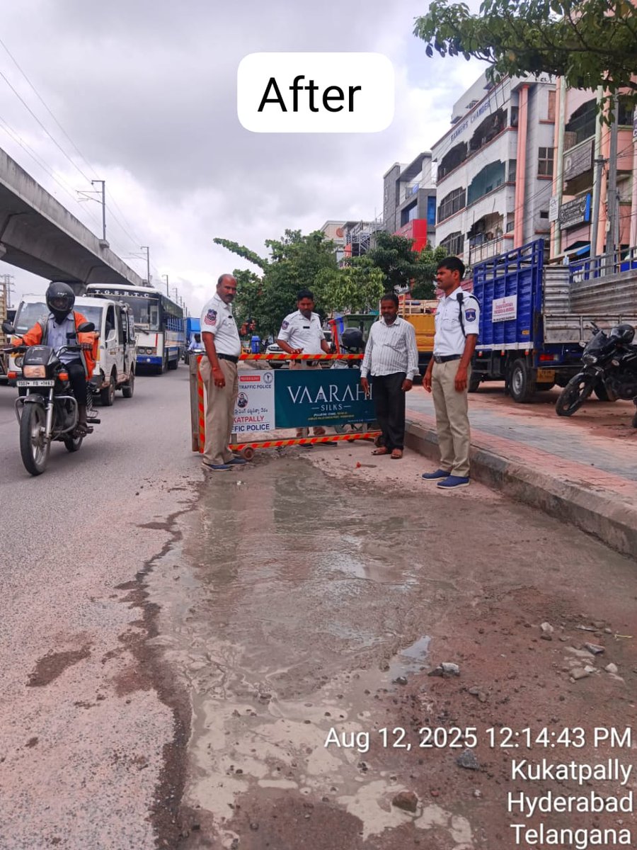 Cyberabad Traffic Police tweet media