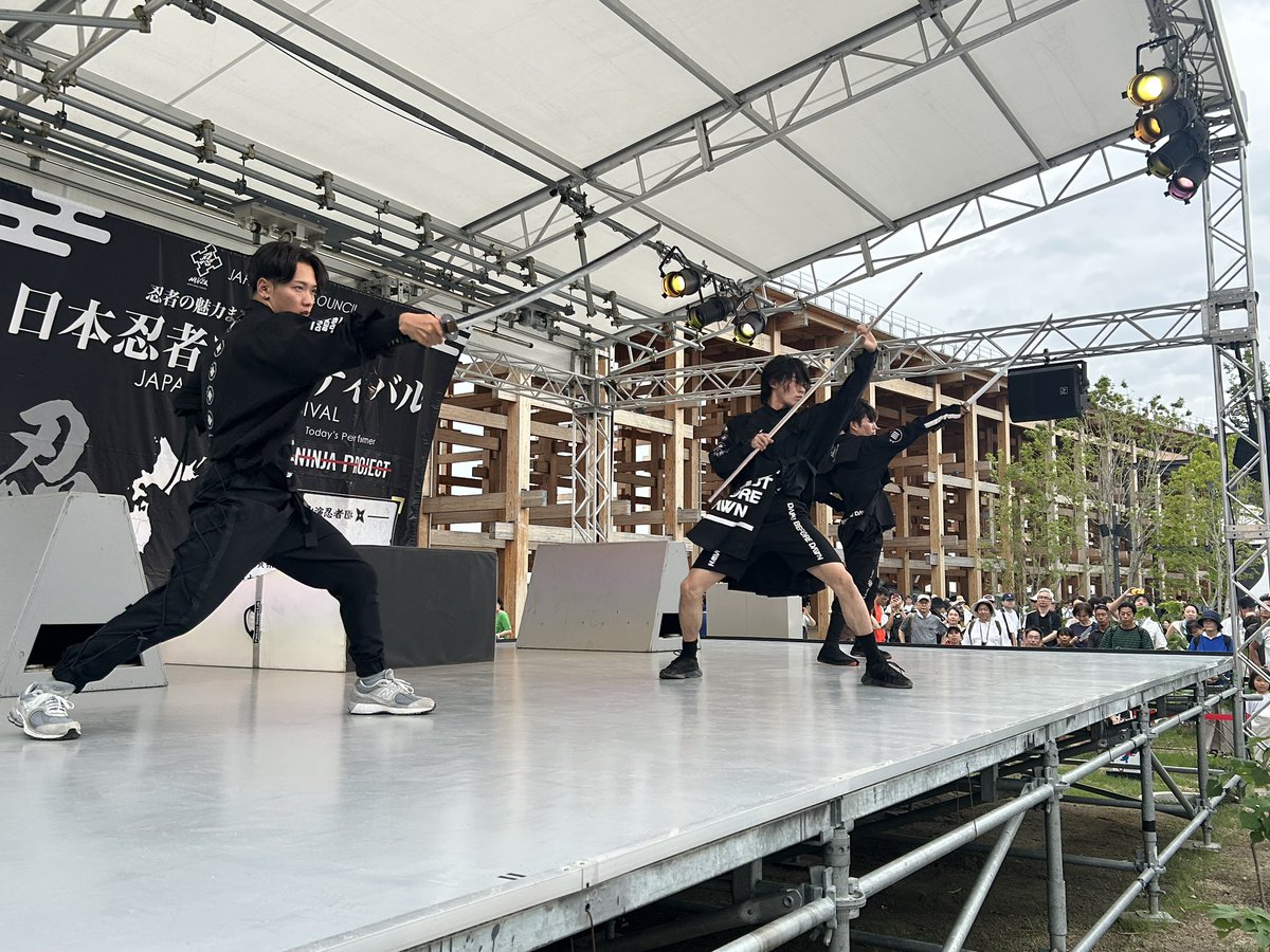 8月12日 大阪関西万博 日本忍者フェスティバル 8日目 日本を代表する