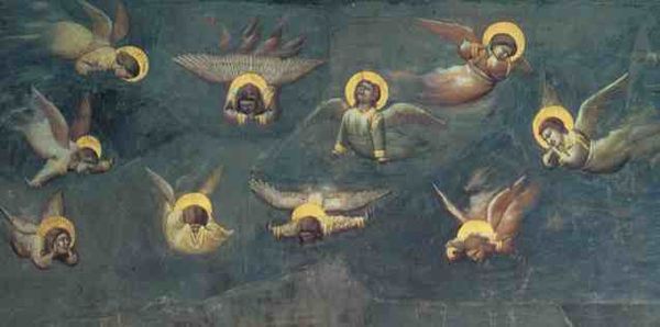 Je m'en remettais à l'Ange et à mon intuition, car tous deux transpiraient l'Amour et la sagesse. 

#MardiZeugma 

🖌 Giotto