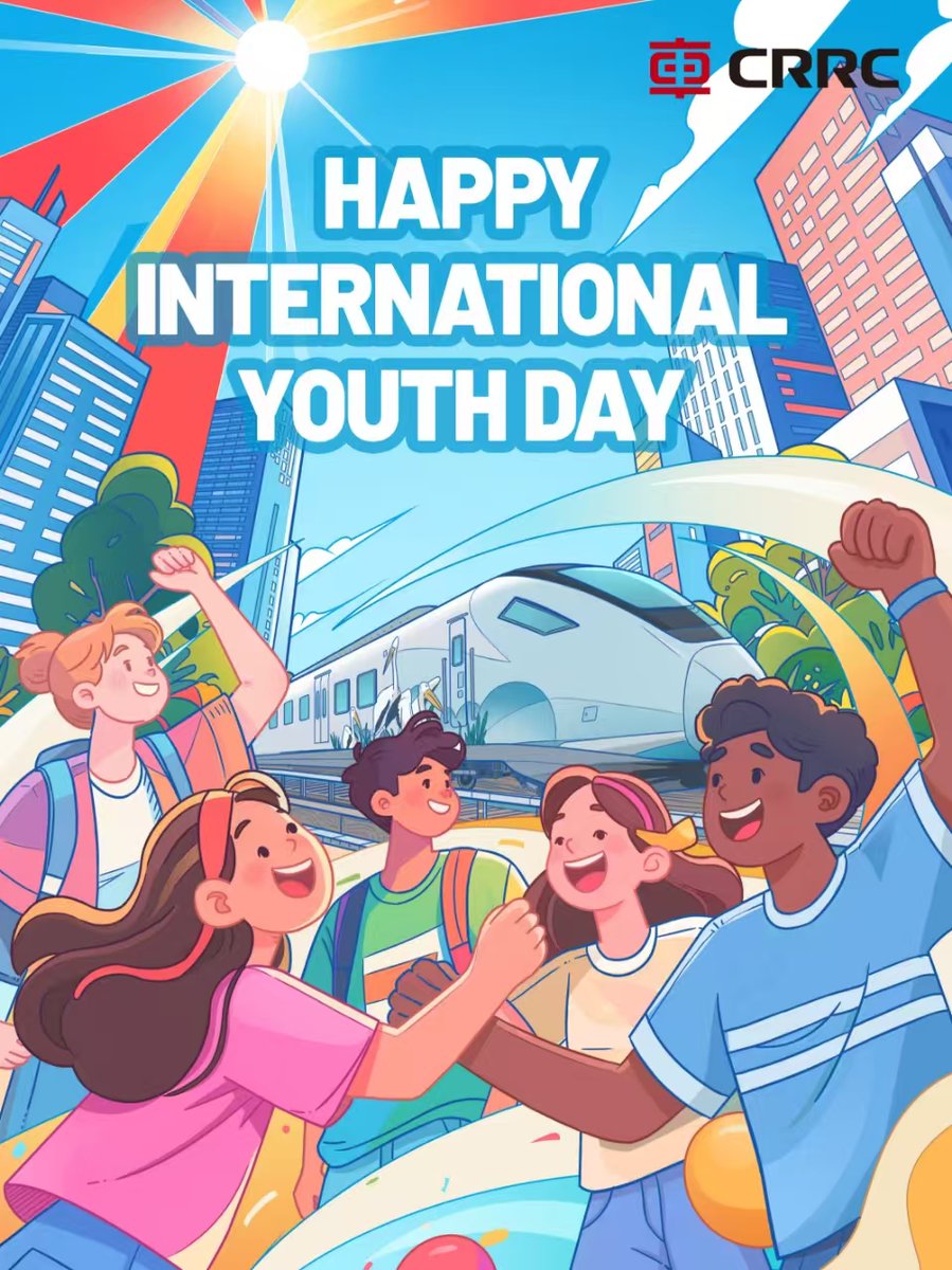 International Youth Day | Empowering the Future 🌏✨
🎉 On this International Youth Day, we celebrate the young minds across the globe who are shaping a smarter, greener, and more connected world 🚄 🫶.
Here’s to the passion, creativity, and resilience of youth. The journey
