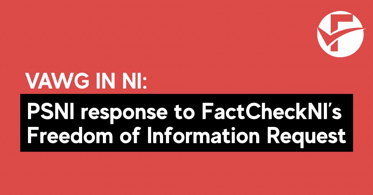 FactCheckNI tweet media