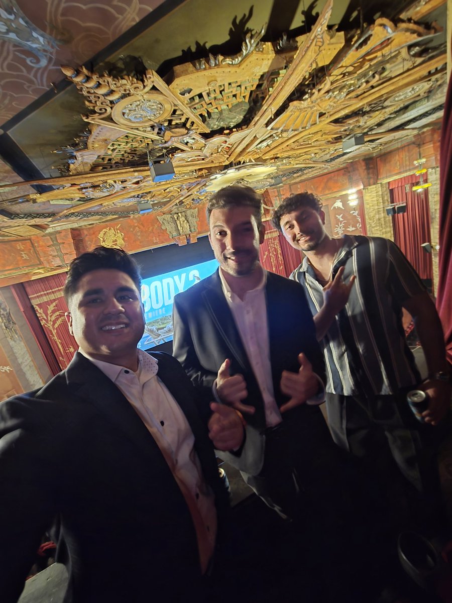 Big Thanks and Shoutout to <a href="/TCL_USA/">TCL USA</a> for bringing us out to the <a href="/ChineseTheatres/">TCL Chinese Theatres</a> for the #Nobody2 Movie Premiere! Had a great time with some great friends! <a href="/howtomen/">Facundo Holzmeister</a>