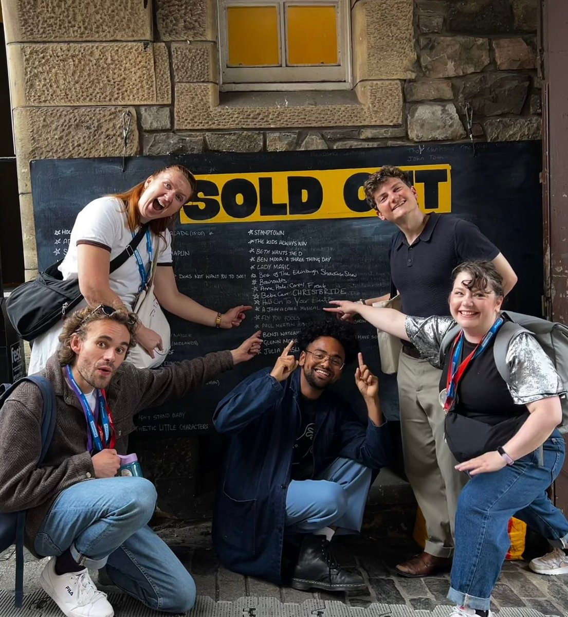 That’s THREE sold out shows in a row! 🤯🤩 We’re having a well-earned day off today but A Jaffa Cake Musical will be back tomorrow! 👨‍⚖️ Get booking though ‘cause that performance is selling FAST‼️ Tickets: pleasance.co.uk/event/jaffa-ca…