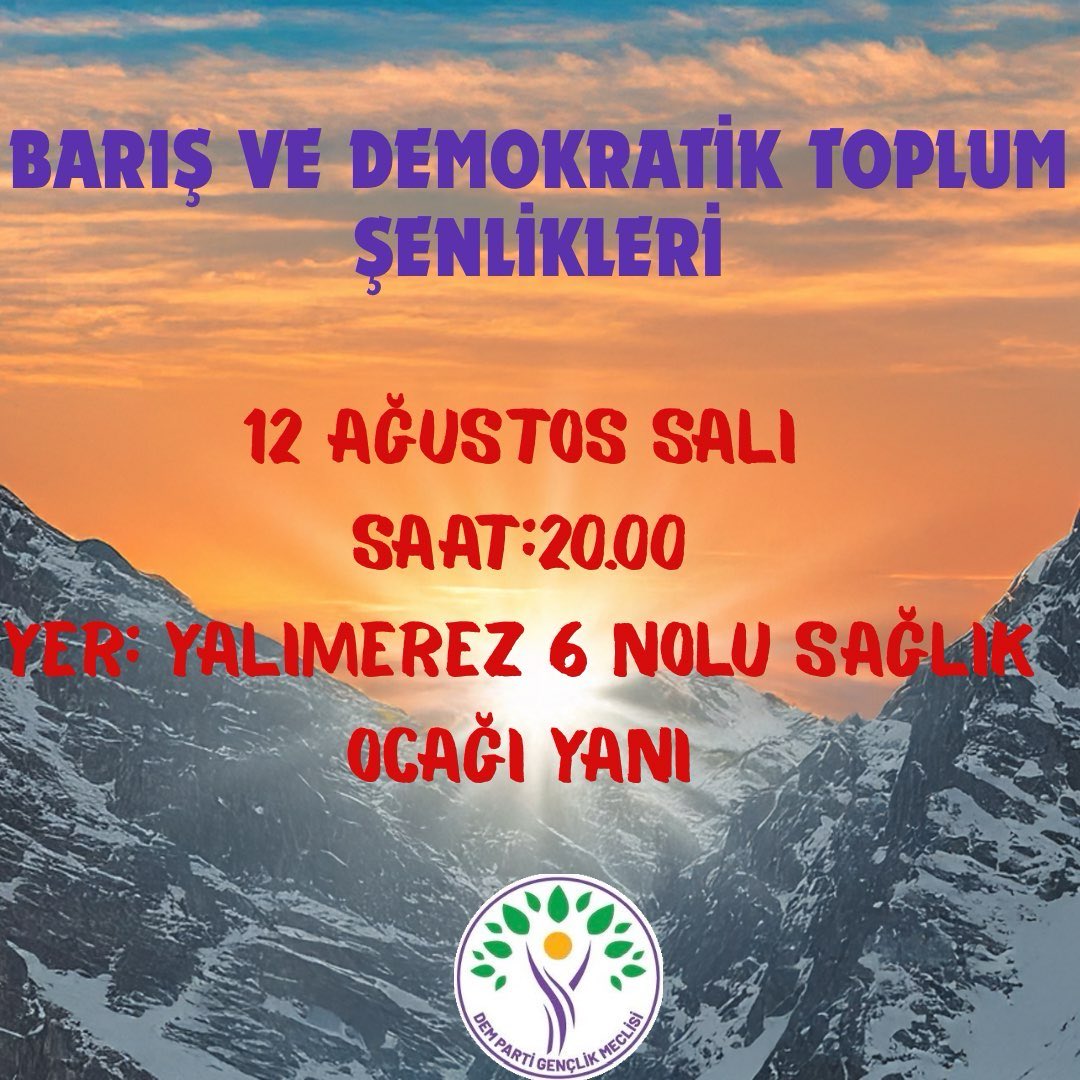 Dem Parti Wan Gençlik Meclisi (@demgencwan) on Twitter photo 