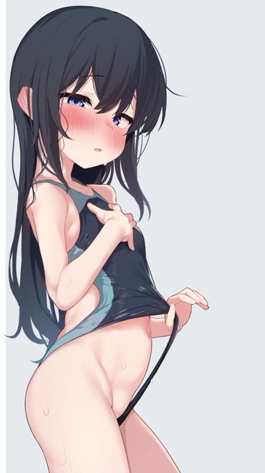 競泳水着朝潮ちゃん