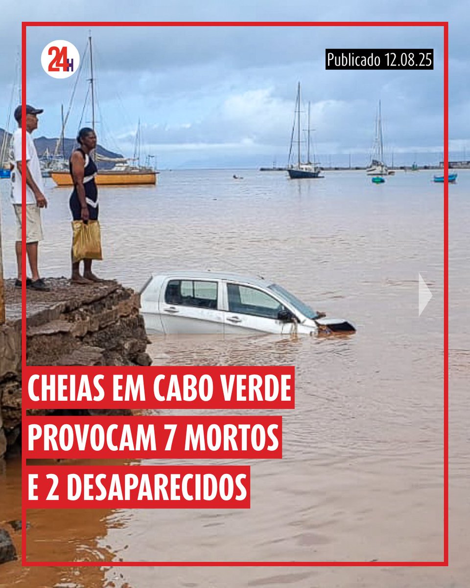 24horaspt's tweet photo. O governo cabo-verdiano anunciou o estado de calamidade nas ilhas de São Vicente e de Santo Antão, devido às fortes chuvas e consequentes cheias registadas na madrugada de terça-feira, dia 12.

#24Horas #CaboVerde #cheias https://t.co/Wd7cfE8Fai