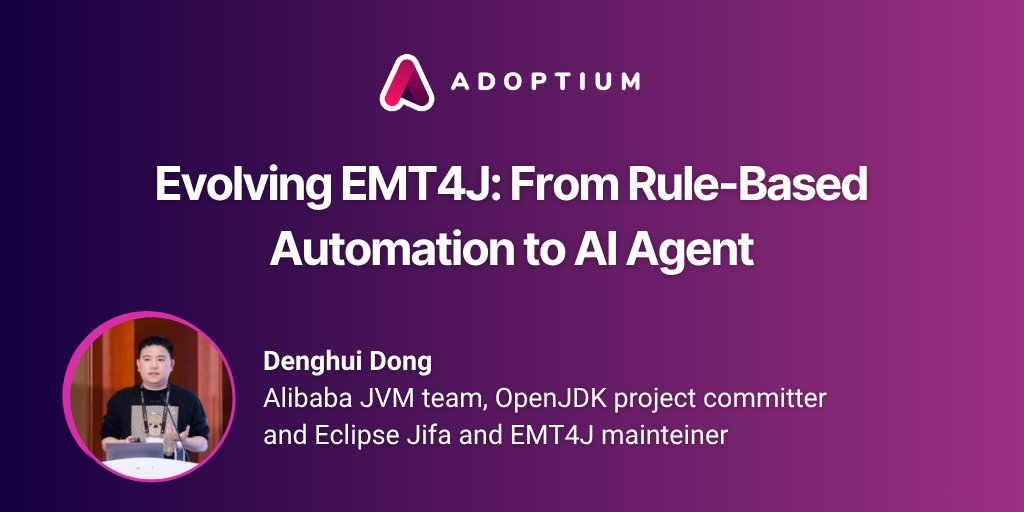 Java version migration has long been a complex, time-consuming challenge. In a new article for the #EclipseFdn community newsletter, Denghui Dong outlines how the Eclipse Migration Toolkit for Java is moving beyond rule-based automation, and into the world of AI agents.

📖 Read
