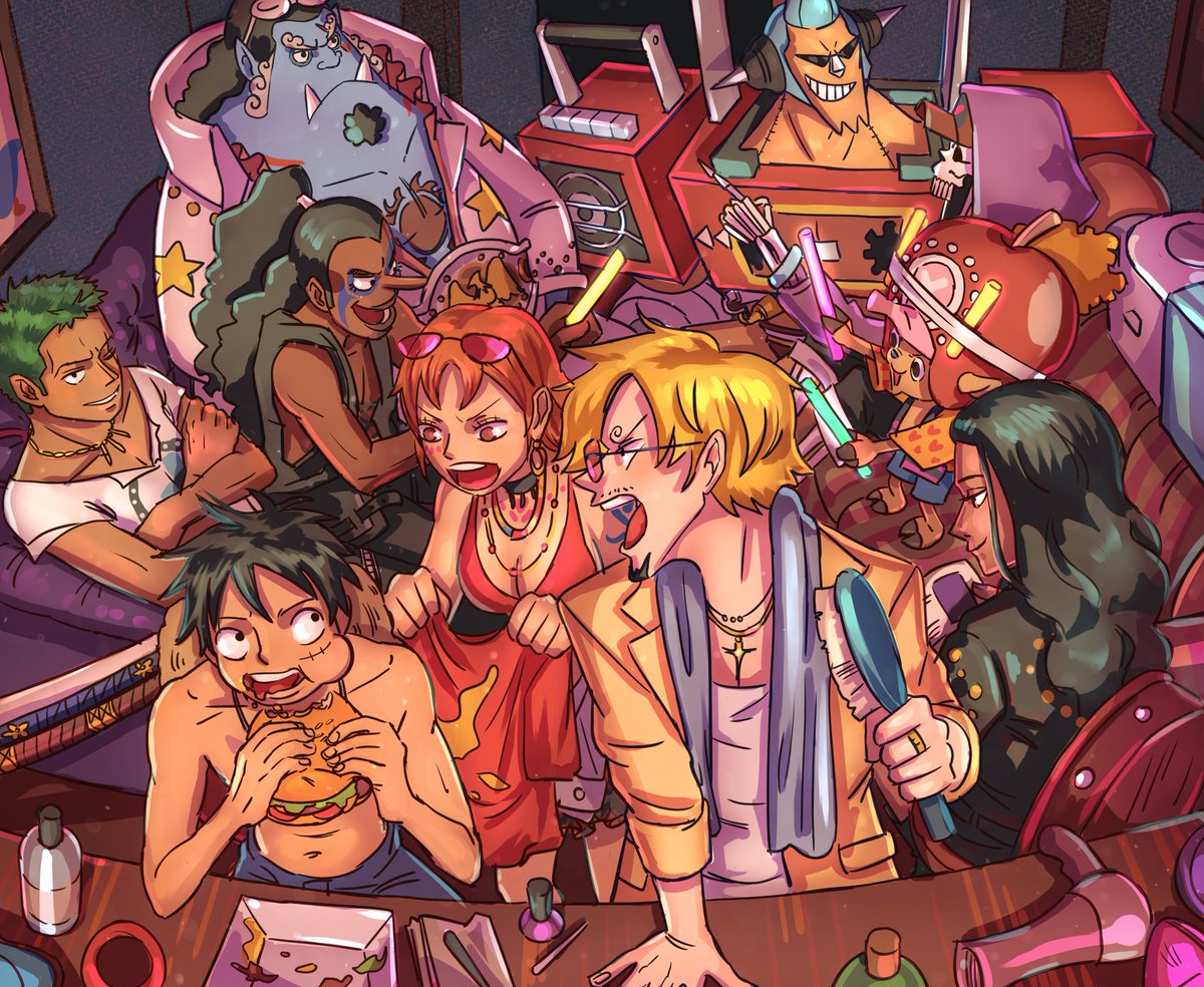 vruderry's tweet photo. I watched only the first 5 minutes of one piece film red... https://t.co/TkCzreJc5P
