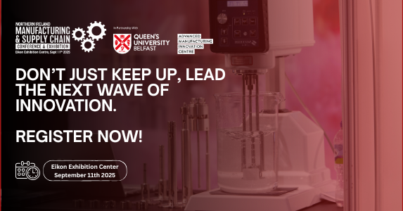 🚨 1 in 4 jobs in NI depend on the manufacturing &amp; supply chain sector—around 250,000 roles!

Join us and connect with the people shaping this vital industry. #NIMSC2025

📍 Eikon, Lisburn | 📅 Sept 11, 2025 | 🎟️ ow.ly/bXoR50WxQYp