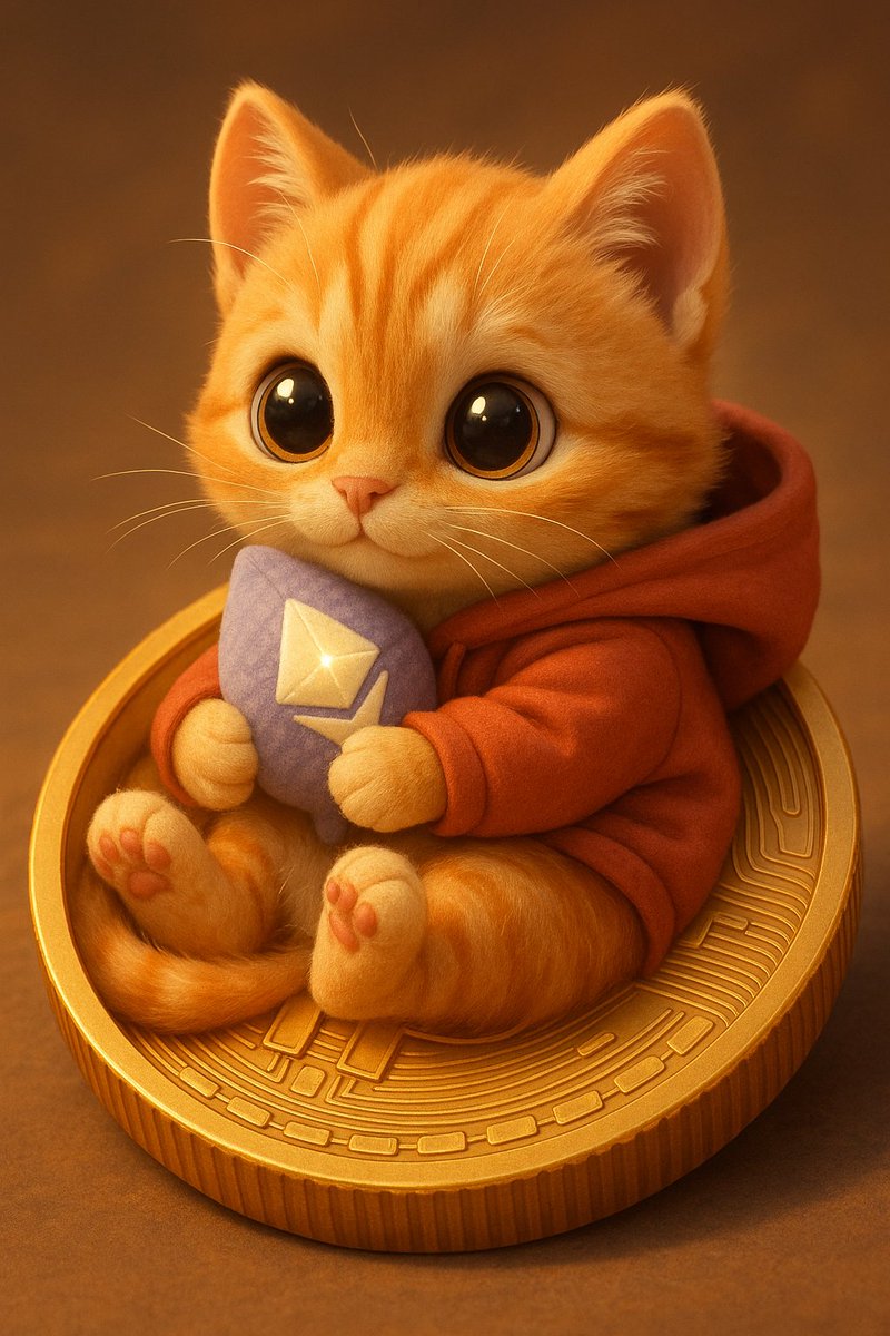 Chichi_Catify's tweet photo. For now, I’m just a kitten hugging $ETH… but one day, it’ll be $CHICHI in everyone’s arms. 😻

#MeowToMoon #CatifyCrypto #CHICHICoin #CryptoCommunity https://t.co/8dsALYXbns