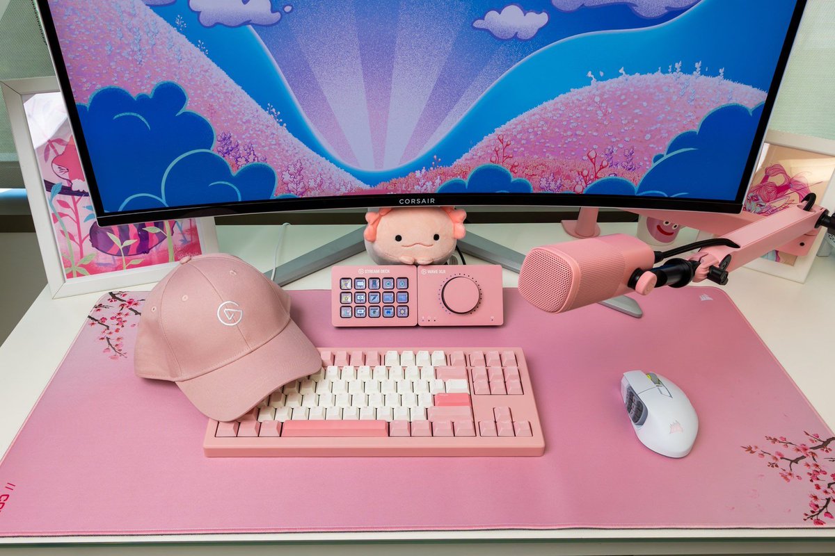 elgatoDE's tweet image. In diesem Setup schaut die Woche doch gleich ganz rosig aus.
Also Zartrosa um genau zu sein!

🩷 e.lga.to/s/Dreamscape