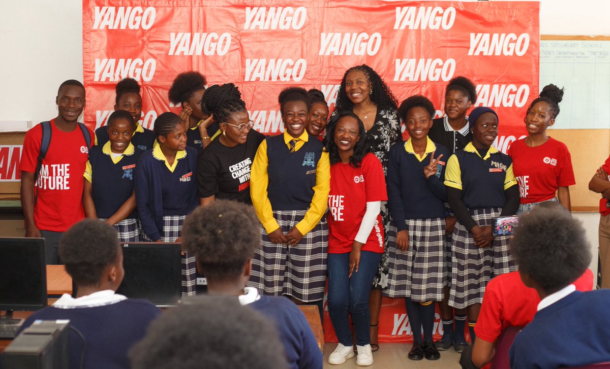 A great discussion on #SDGs with future leaders from Matero Girls Secondary! We're inspiring them to be the change in their communities. Thanks <a href="/Yango_official/">Yango</a> for organizing this incredible interaction, <a href="/EstherChungu/">Esther Chungu M </a> for encouraging these young girls to believe in their dreams.