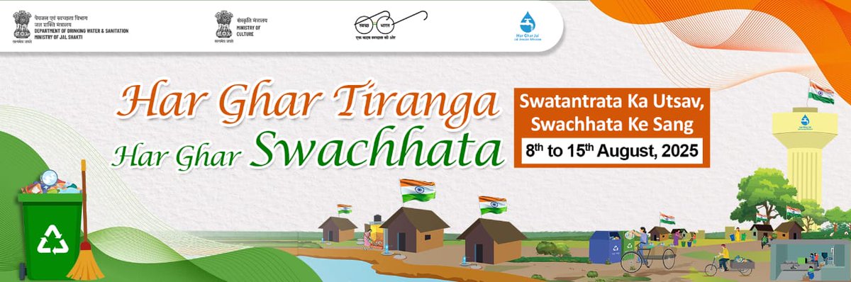 IndiainMyanmar's tweet image. Our Tiranga – our pride, our spirit🇮🇳
From 8–15 Aug 2025, be part of the Har Ghar Tiranga campaign. Hoist the Tricolour at your home &amp;amp; honour the values of freedom, equality, &amp;amp; justice that unite our nation. Upload your selfie with Tiranga (harghartiranga.com) &amp;amp; share it on