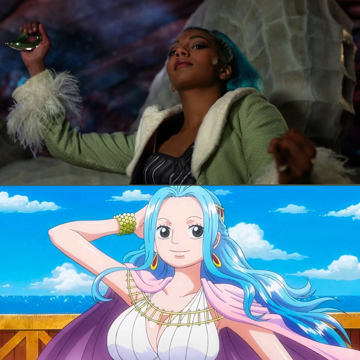 🚨L’ACTRICE DE NAMI (Emily Rudd) prend la défense de l’actrice de VIVI (Charithra Chandran) concernant les commentaires racistes de la part de certains fans de One Piece : 

🗣️ « Le ‘CANON’ perçu ne justifie pas le racisme ni la haine de quelque nature que ce soit. Je suis plus