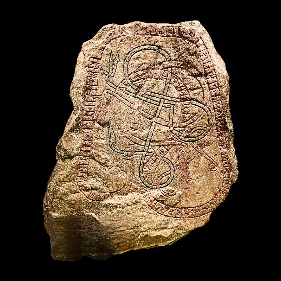 Dr Tom Horne, Viking Academic (@hornesupremacy) on Twitter photo Greklandsstenarna = Greece Runestones*
Thorsteinn had the landmark made in memory of Sveinn, his father, and in memory of Thórir, his brother. They were abroad in Greece. And in memory of Ingithóra, his mother. Öpir carved (<a href="/AshmoleanMuseum/">Ashmolean Museum</a> AN1997.2)
c.1080-1120, Uppland
My 📷 Greklandsstenarna = Greece Runestones*
Thorsteinn had the landmark made in memory of Sveinn, his father, and in memory of Thórir, his brother. They were abroad in Greece. And in memory of Ingithóra, his mother. Öpir carved (<a href="/AshmoleanMuseum/">Ashmolean Museum</a> AN1997.2)
c.1080-1120, Uppland
My 📷