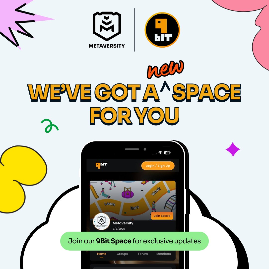 We’ve got an extra space, and you’re welcome here! 👋

Our <a href="/the9bit/">the9bit</a> Space is fresh and made for learners like you. We’ll be sharing exclusive educational content drops to help you explore, learn, and grow.

Join now at yggpilipinas.link/JoinMetaversit…