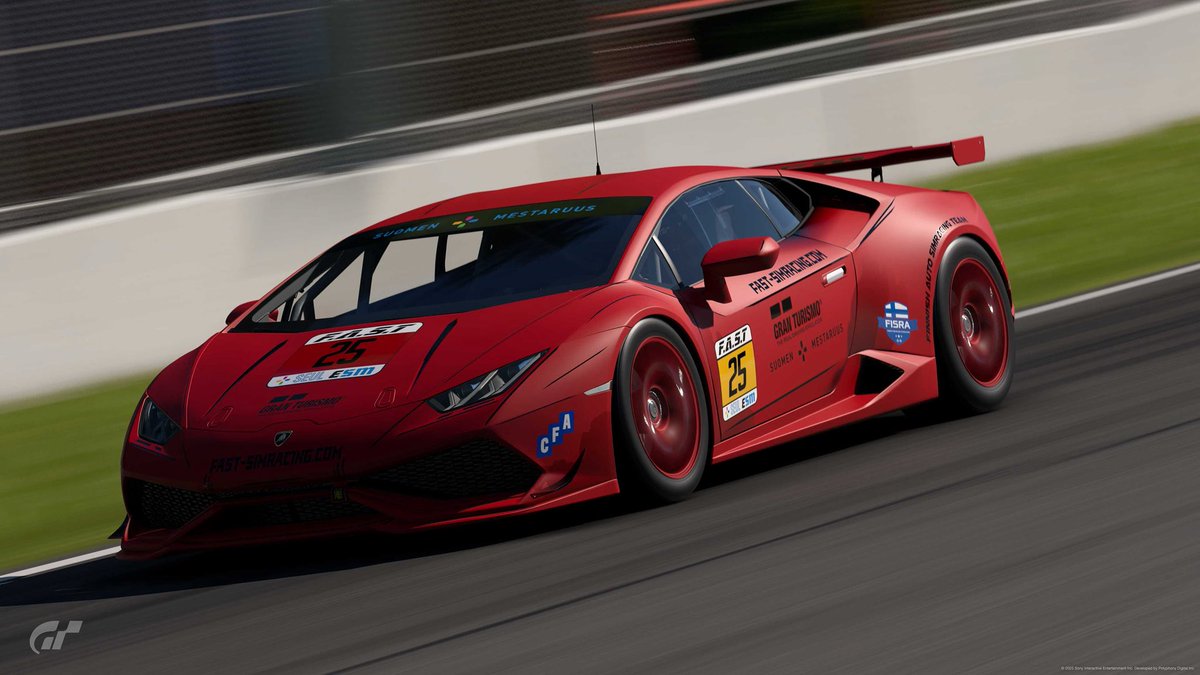 Tervehdys kaikki digitaalisen moottoriurheilun ystävät, on aika käynnistää FASTin syyskausi 2025.

Uutinen ja tiedotus: fast-simracing.com/discord

#OletkoSinäSeuraavaMestari #GranTurismo7 #gt7 #granturismofi #esportfi #esm #esm25 #esm25gt7 #suomi #finland