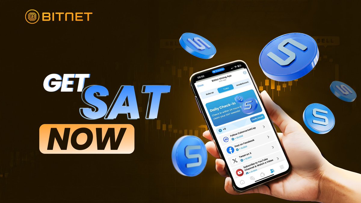 BitNetChain's tweet image. ⬆️ Boost Your $SAT Rewards with BitNet Mining App!
Earn up to 150,000 $SAT by completing tasks on the BitNet Mining Miniapp!
🚨 Don’t miss the daily check-ins to claim your $SAT rewards in 24 hours.
What can you do with $SAT points?
✅ Convert $SAT to $BNC
✅ Convert…