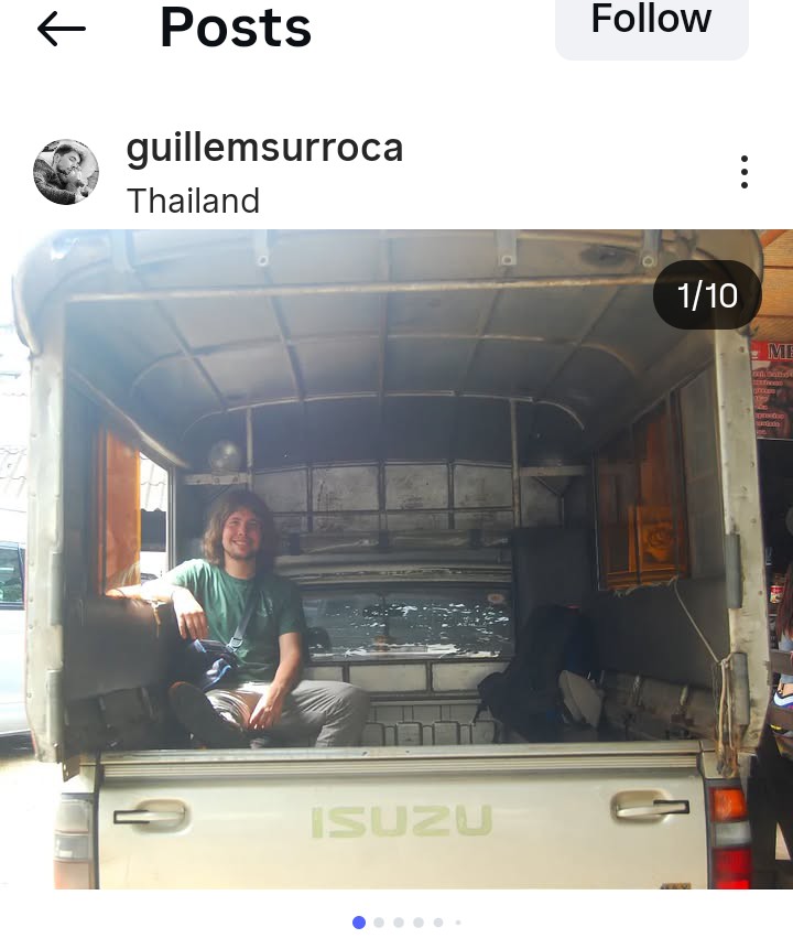 Què em dius ara? Que aquell noi de la CUP que fa vídeos en contra del turisme va anar de viatge a Tailàndia?

No me'n sé avenir...