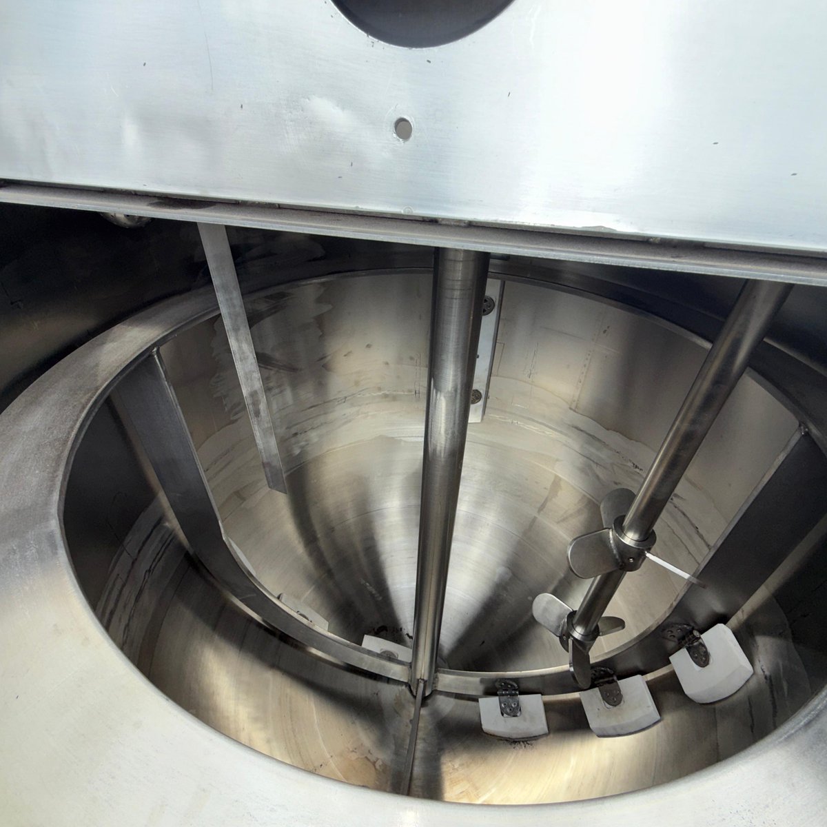 RIGALBENNETT's tweet image. 500L Stainless Steel Jacketed Anchor Scrape Combination Stirrer
#StainlessSteel #FoodProcessing #MixingEquipment #AnchorScraper