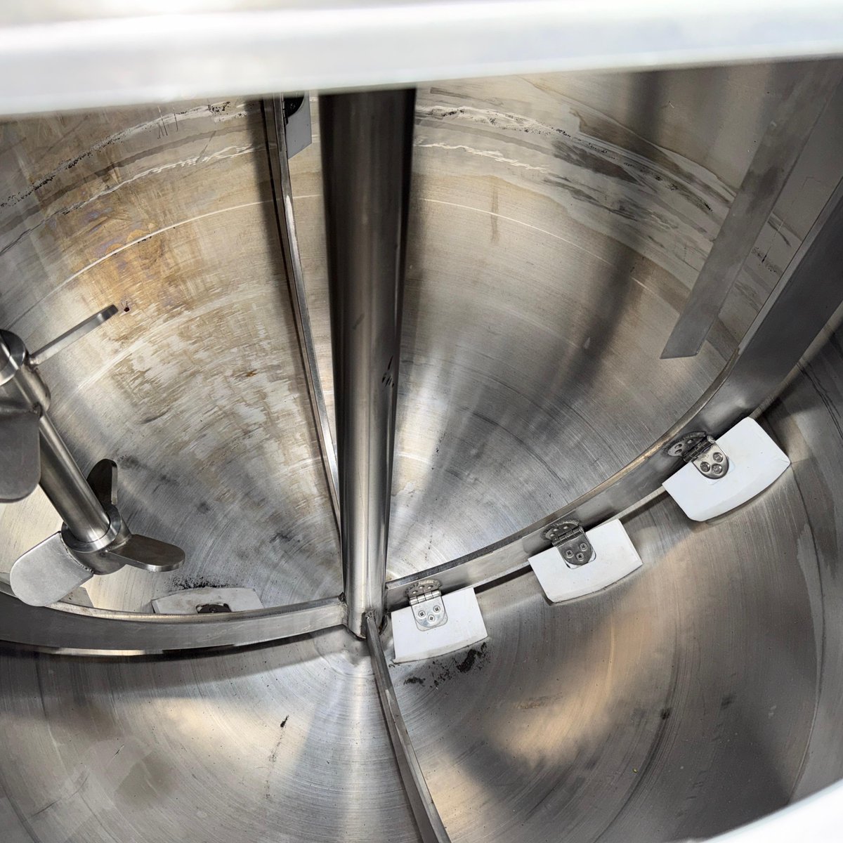 RIGALBENNETT's tweet image. 500L Stainless Steel Jacketed Anchor Scrape Combination Stirrer
#StainlessSteel #FoodProcessing #MixingEquipment #AnchorScraper