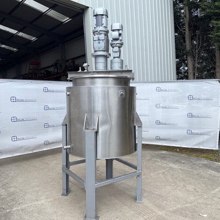 RIGALBENNETT's tweet image. 500L Stainless Steel Jacketed Anchor Scrape Combination Stirrer
#StainlessSteel #FoodProcessing #MixingEquipment #AnchorScraper