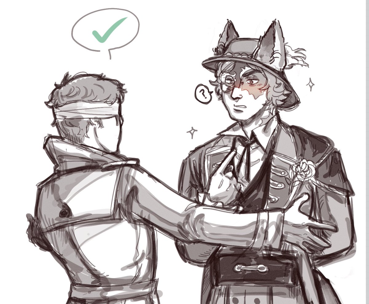 Moxi_qwq_doodle's tweet image. 探占 … 🦊✅