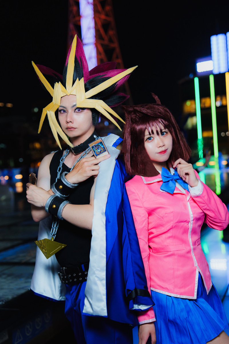 ⭐️cosplay
🎲遊戯王デュエルモンスターズ

闇遊戯 🔥 杏子

camera:<a href="/ryo_omocha/">りょー</a> 
#コスサミ　#コスサミ2025