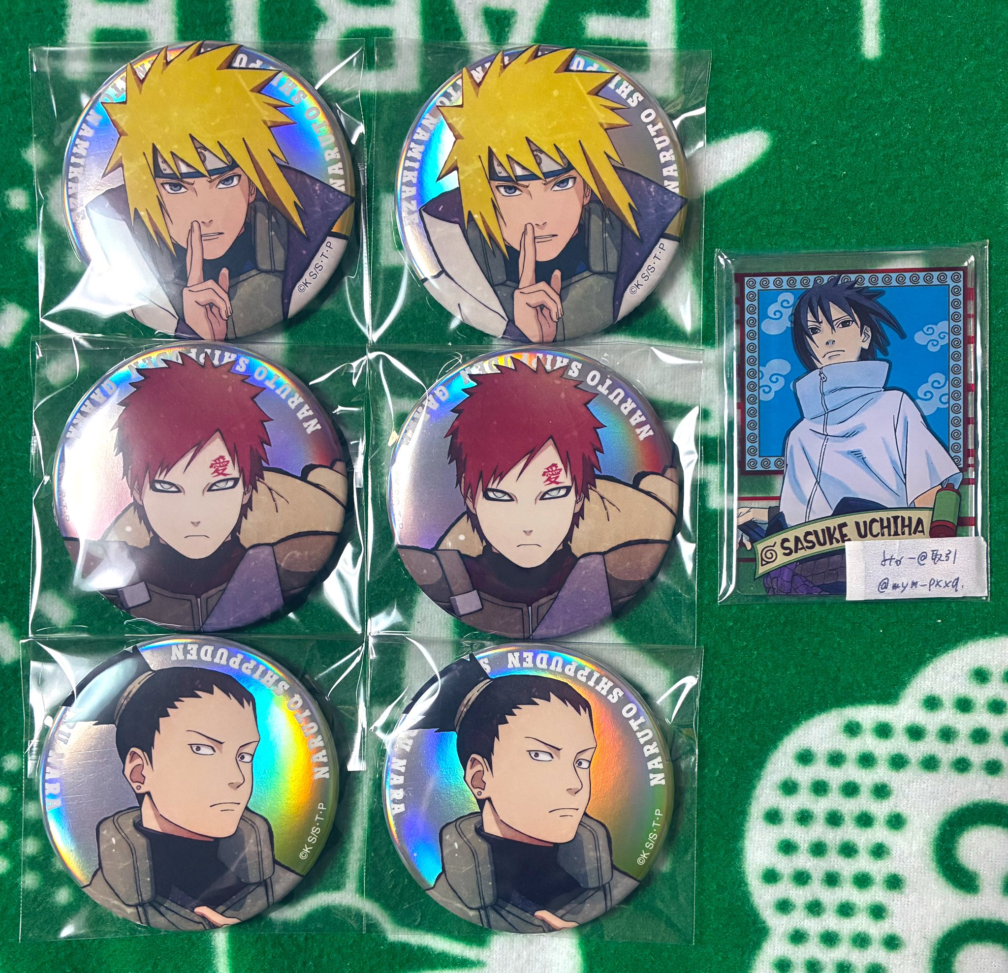 NARUTO うちはサスケ 缶バッジ ベースヤード　　オーロラ NARUTO うちはサスケ 缶バッジ ベースヤード オーロラ - メルカリ