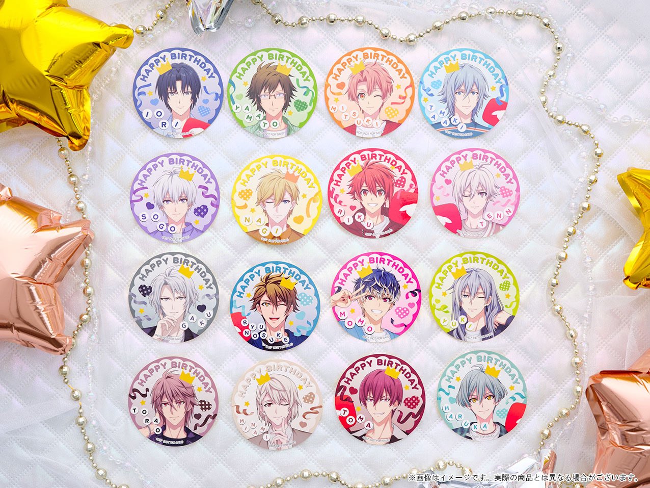 アイナナ ナギ 缶バッジ バースデー B アイドリッシュセブン アイナナ ナギ 缶バッジ バースデー B アイドリッシュセブン 16