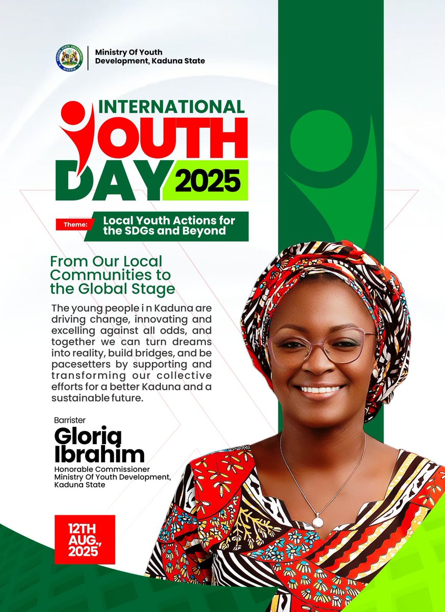 Ministry of Youth Development Kaduna State tweet media