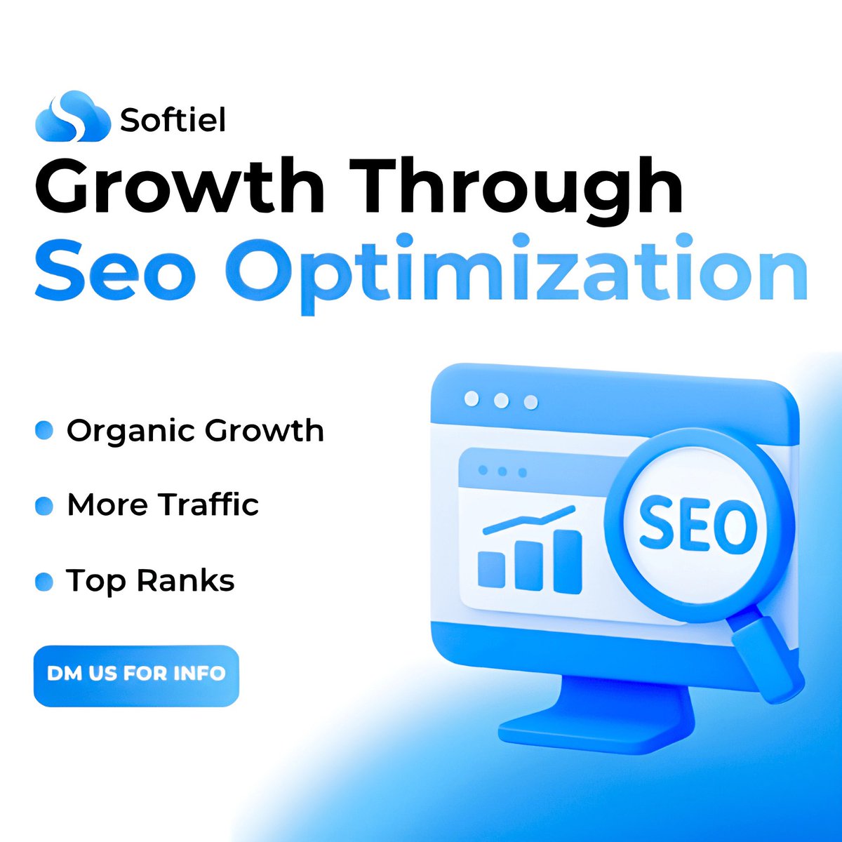 Softieldev's tweet image. We implement effective ⚙️ SEO strategies to rank your website higher ⬆️ on search engines like Google.
Let’s get your site noticed - reach out and let’s boost your visibility!
#SEO #GoogleSEO #SearchEngineOptimization #WebVisibility #DigitalGrowth #SEOstrategies #SEOtips