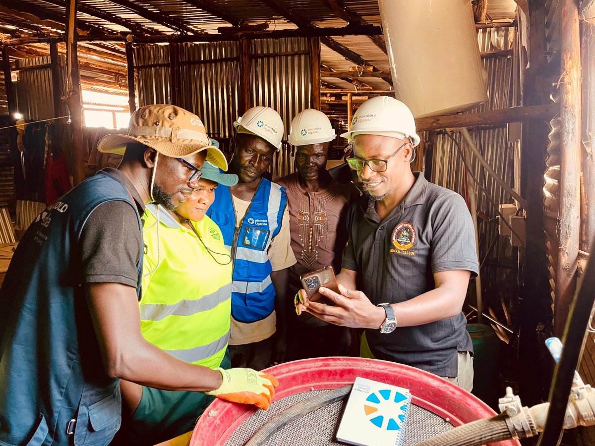 planetGOLD_UG's tweet photo. We are in the field with partners from the Dept. of Mines &amp; @nemaug engaging miners in Rupa, Karamoja on mercury-free alternatives.
Such conversations are key to changing mindsets &amp; proving a mercury-free ASGM future is possible. #MakeMercuryHistory
@UNEP @theGEF @IMPACTtransform https://t.co/XN2TP5XGGd