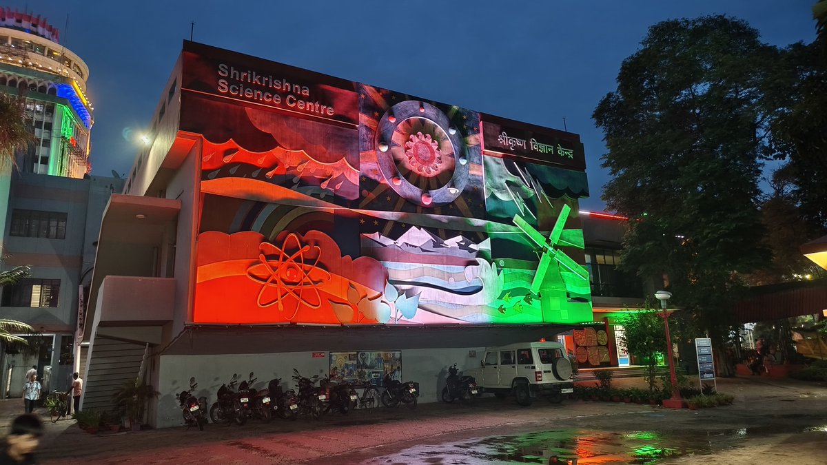 Shrikrishna Science Centre, Patna (@ssc_patna) on Twitter photo The <a href="/ssc_patna/">Shrikrishna Science Centre, Patna</a> a unit of <a href="/ncsmgoi/">National Council of Science Museums-NCSM</a> <a href="/MinOfCultureGoI/">Ministry of Culture</a> shines bright with vibrant #Tiranga hues, embracing the spirit of patriotism and #HarGharTiranga.
Upload Tiranga selfies on harghartiranga.com
#HarGharTiranga #HGT2025 The <a href="/ssc_patna/">Shrikrishna Science Centre, Patna</a> a unit of <a href="/ncsmgoi/">National Council of Science Museums-NCSM</a> <a href="/MinOfCultureGoI/">Ministry of Culture</a> shines bright with vibrant #Tiranga hues, embracing the spirit of patriotism and #HarGharTiranga.
Upload Tiranga selfies on harghartiranga.com
#HarGharTiranga #HGT2025