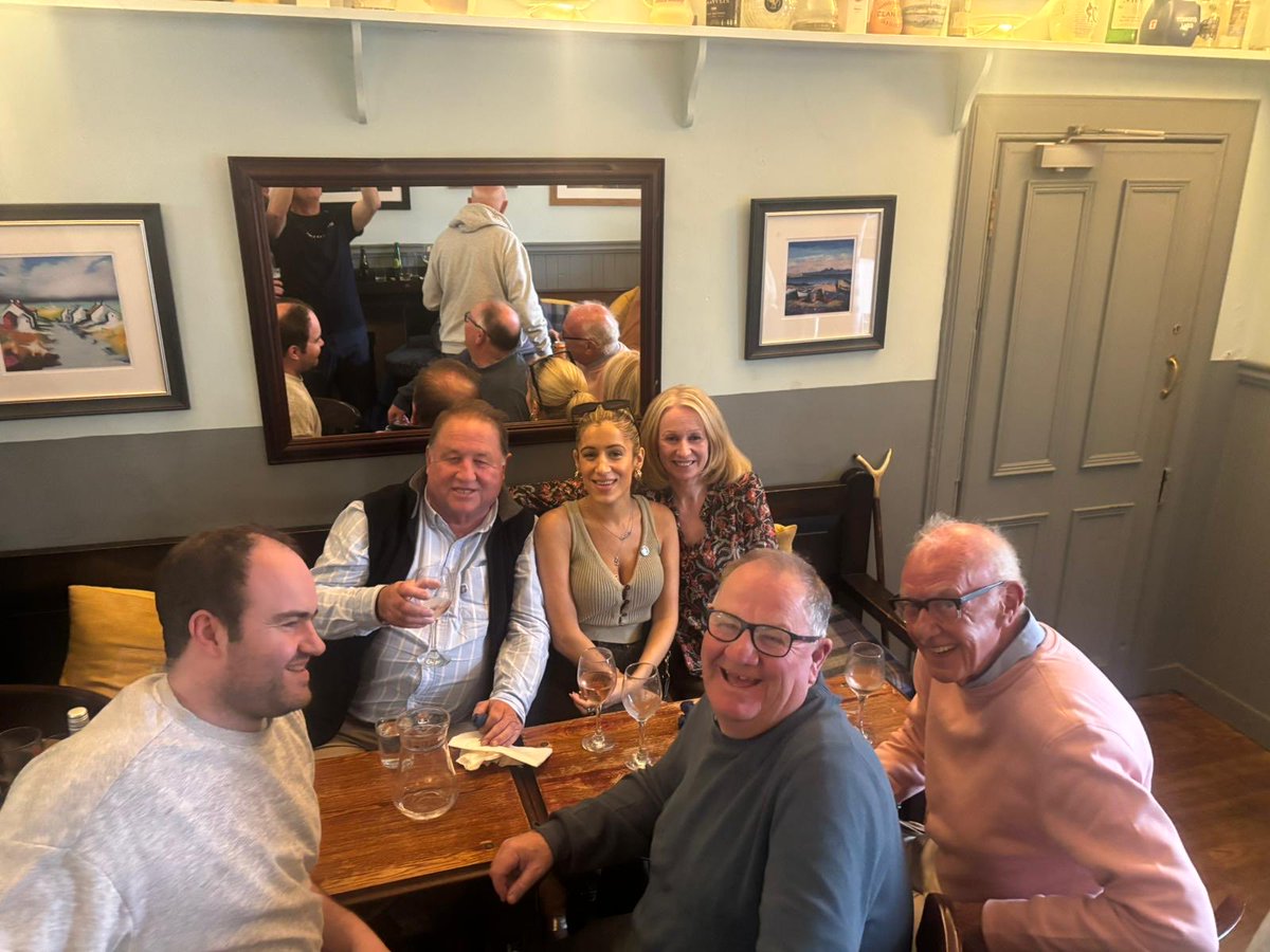 Family relaxation after the festival in An Tigh Seinnse