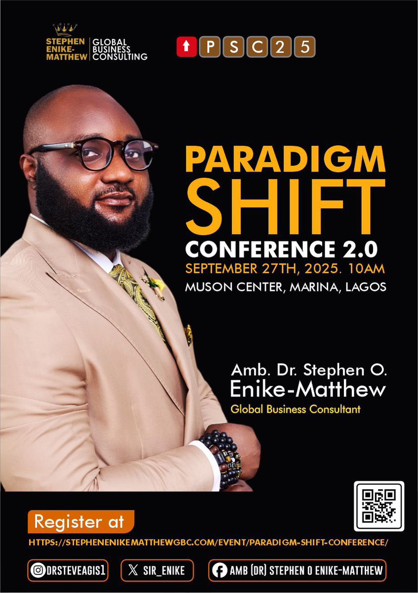 🦅 PARADIGM SHIFT CONFERENCE 2.0 – Sept 27, 2025
A life-shifting day of transformation, networking, financial growth, and personal development.

✨ World-class keynote speakers
✨ Exclusive VIP Mastermind Session
✨ The ORGANIC GROWTH &amp; SELF DISCOVERY Methodology, like you’ve
