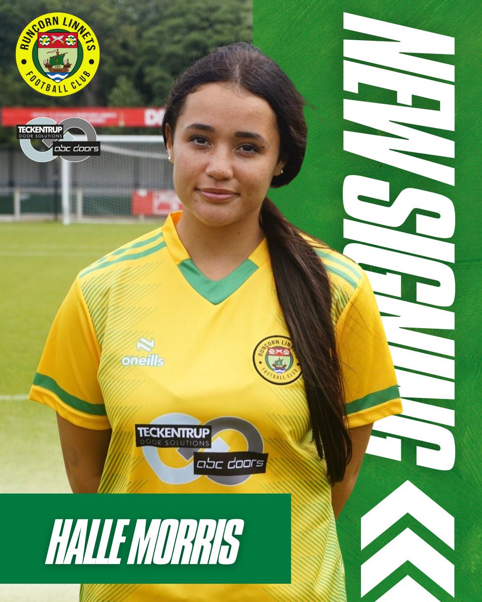 🚨New signing - Halle Morris

Another new signing for the Linnets this year. Halle has really impressed in pre season and offers versatility to the team.

We look forward to seeing her continued development at the club in the coming years.

Welcome to the Linnets Halle! 💛💚