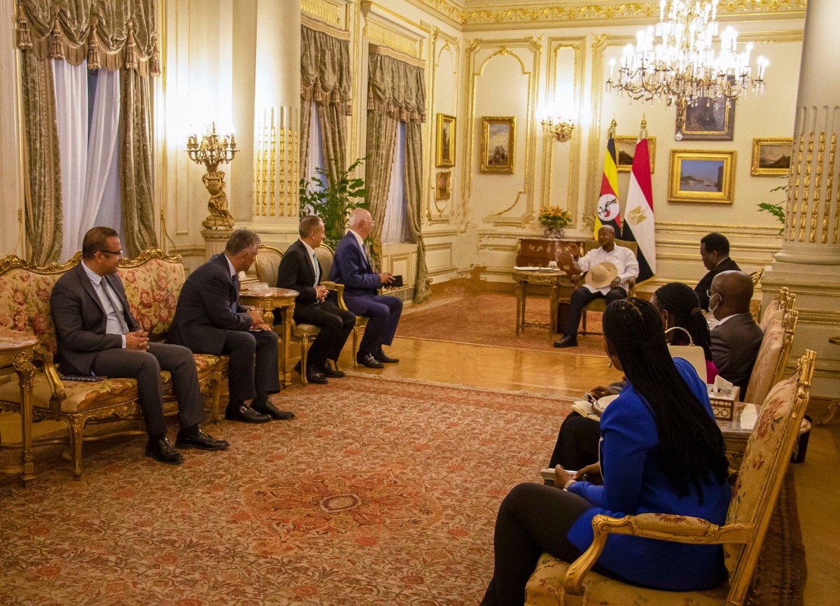 Uganda’s Deputy Ambassador to Egypt, Lt. Gen. Angina, supported President Yoweri Museveni’s mission.
#WhyUgStillNeedsM7