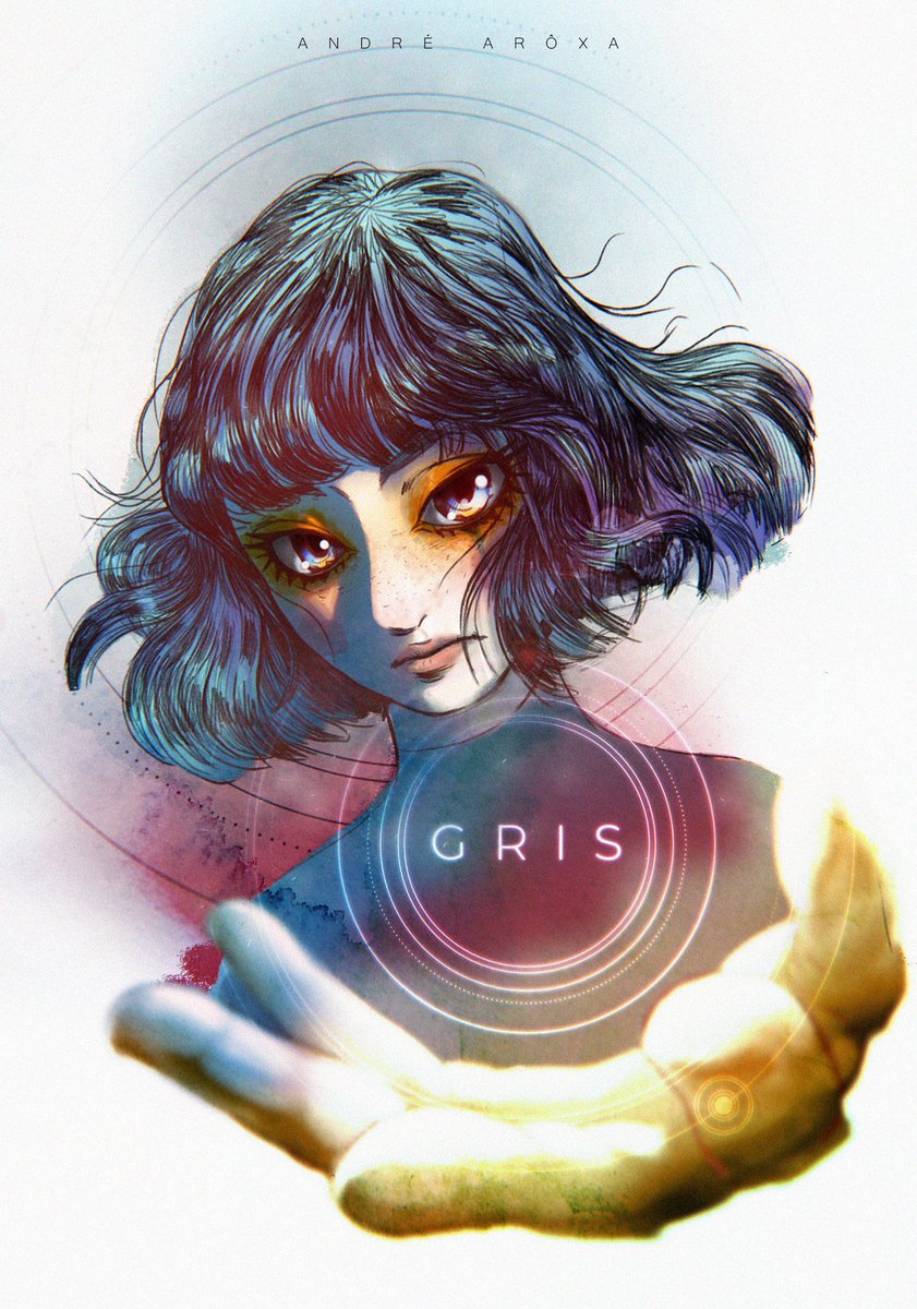 GRIS - FANART BY ANDRÉ ARÔXA <a href="/nomadastudiobcn/">Nomada Studio - NEVA & GRIS</a>