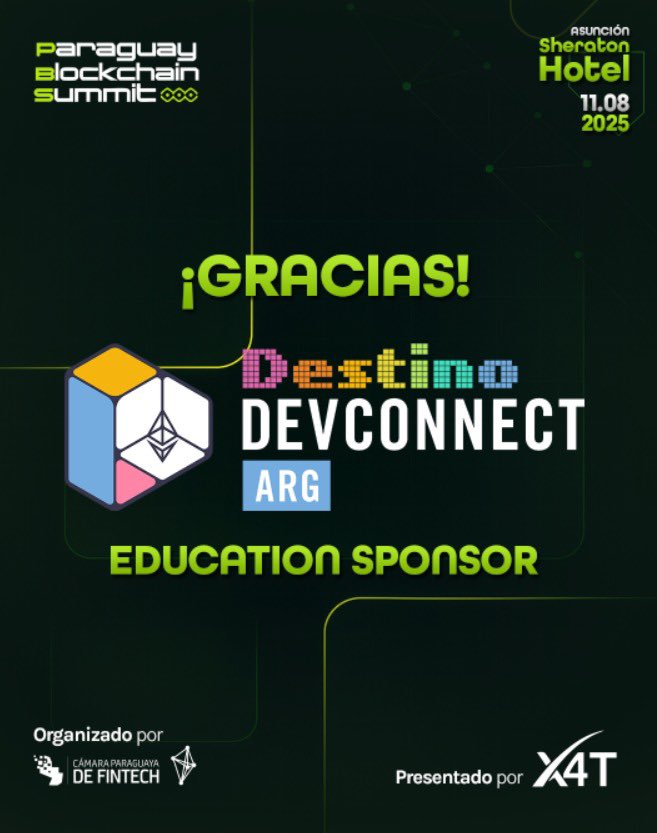 Gracias <a href="/EFDevcon/">Devconnect ARG - the first Ethereum World’s Fair</a> Education Sponsor, impulsando el acceso a formación y recursos para la próxima generación de desarrolladores y creadores web3.