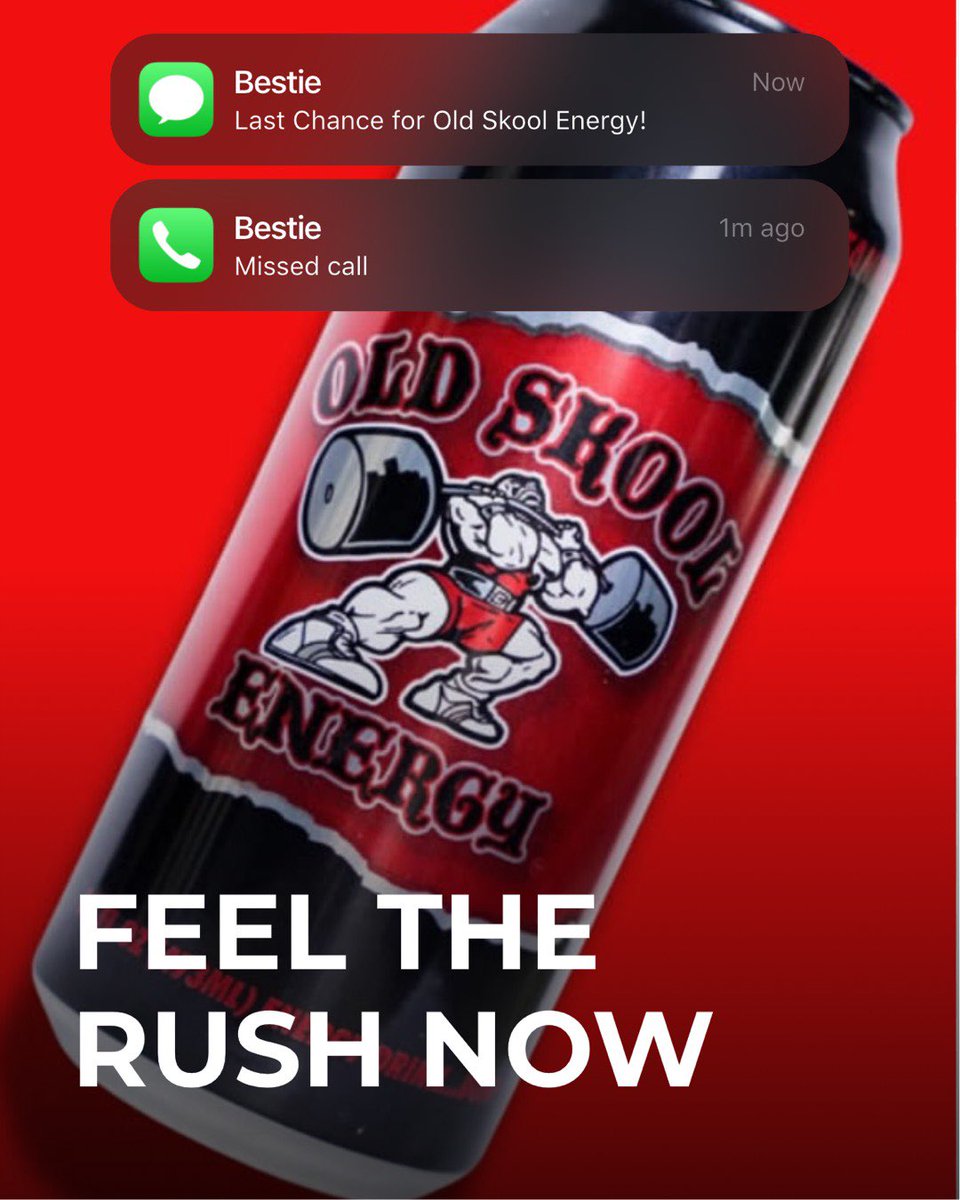 Not all emergencies require 911… some just require Old Skool Energy. 🚨💥 #FeelTheRush #oldskool #oldskoolenergy #betheplug