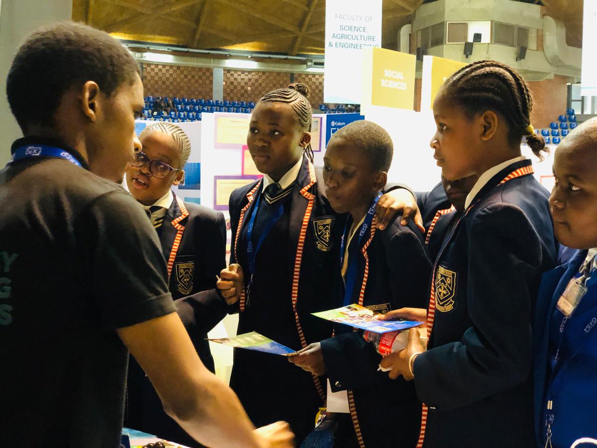 scienceceoacade's tweet photo. We are at the Eskom Expo for Young Scientists-KZN North Coast Region. It is taking place at the #UniversityofZululand.
It is inspiring to see learners turning ideas into real STEM innovations.
The future is bright and it’s standing right here in this room!
#EskomExpo #STEM https://t.co/HfJtKIrTRE