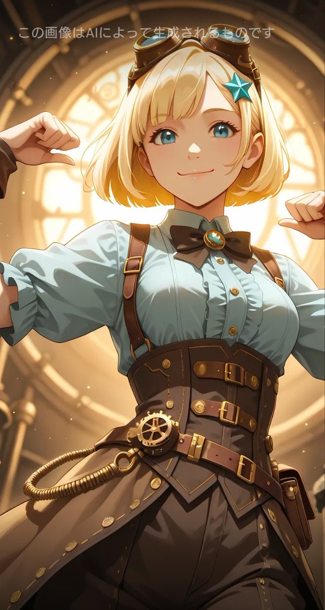 【原画　一点モノ❗️】銀河忍　イラスト　スチームパンク 原画一点モノ❗️】銀河忍イラストスチームパンク