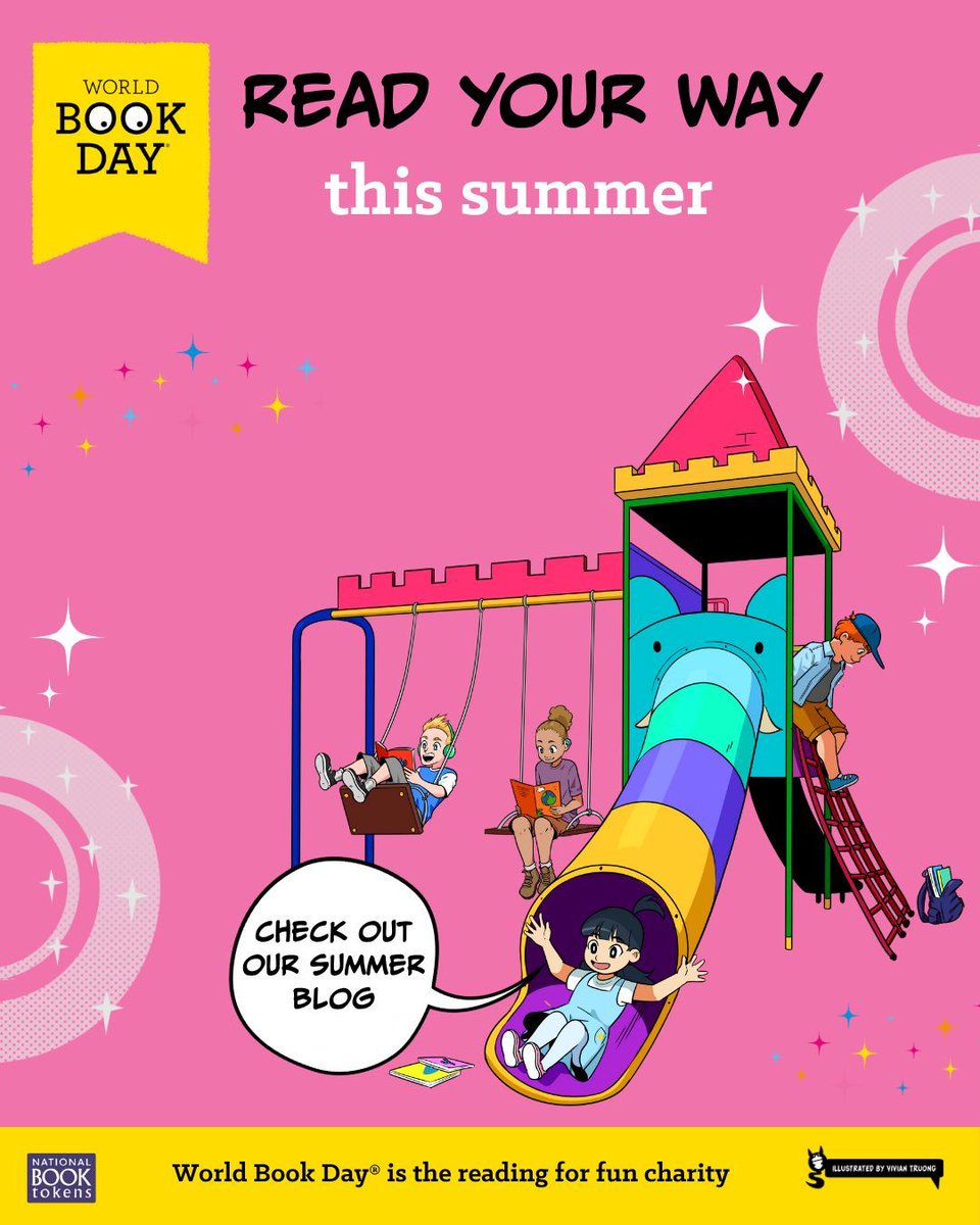 Our #ReadYourWay blog has everything you need to help children discover how, where, and when they like to read. 

Find tips to support their reading journey in our blog here 👉 worldbookday.com/2025/07/school…